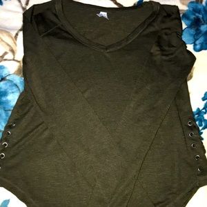 Dark Green long sleeve